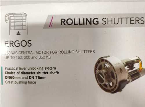 230 VAC central Motor for Rolling Shutters