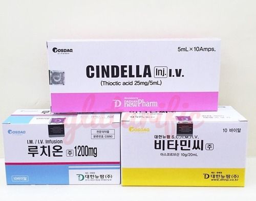 Cindella Injection For Skin Whitening Ingredients: Herbal Extracts