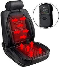 Seat Heater - Carbon Fiber Technology, Lightweight Universal Size | Safe & Reliable, Ergonomically Designed with Quick Warm-Up and Non-Slip Cushion Attachment