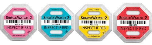 ShockWatch Labels Impact Indicators