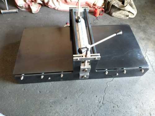 Silver Table Top Etching Press Machine