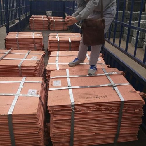 99.99% Pure Electrolytic Copper Cathodes Grade: A