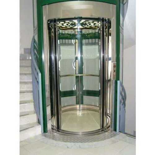 Aluminum Alloy Passenger Capsule Glass Elevator 