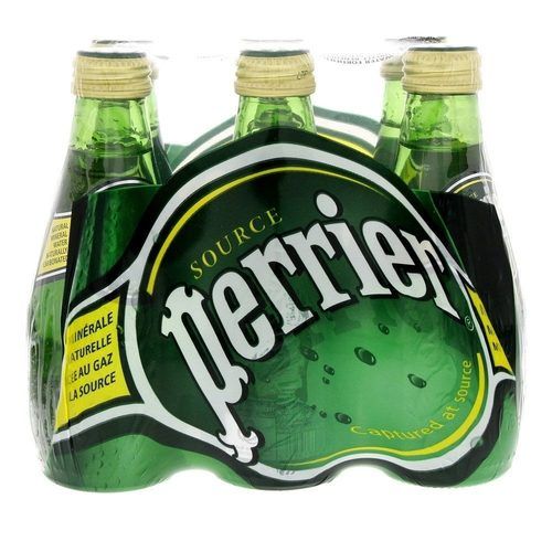 Perrier Sparkling Mineral Water Packaging: Plastic Bottle