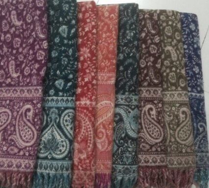 Multi Colour Razing Shawl