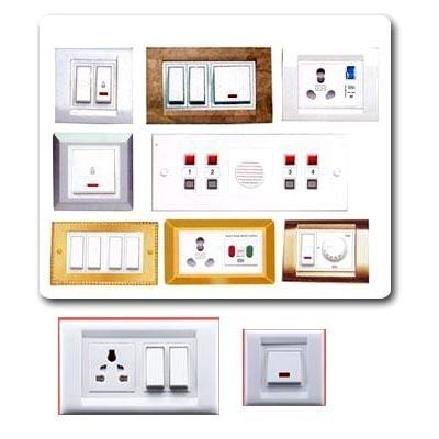 White Abs Electrical Switches