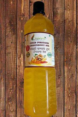 Organic Premium Cold Pressed Groundnut Oil 1 Litre