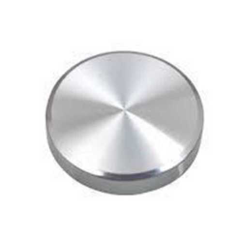 Silver Round Shape Stainless Steel Mirror Cap