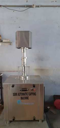 Semi Automatic Capping Machine Diameter: 750 (L) X 750 (W) X 1500 (H) Millimeter (Mm)