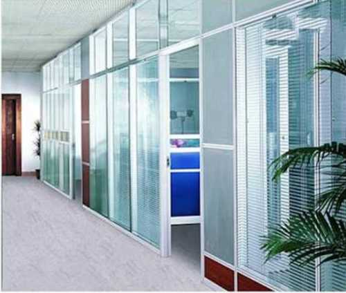 White Attractive Design Aluminium Partitions