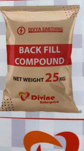 Black Fill Chemical Earthing Compound Purity: 100%