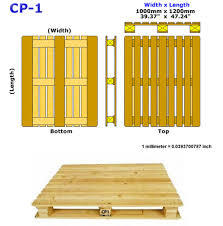 Cp1 Wooden Pallets Load Capacity: 1.5 Tonne