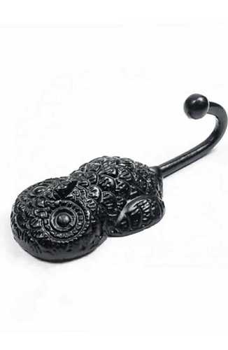 Black Iron Wall Hanging Hook