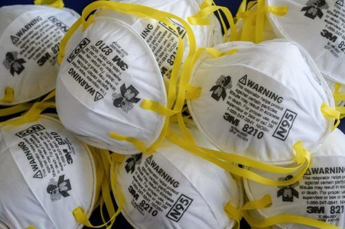 Non-Woven White N95 Dust Respirator Mask