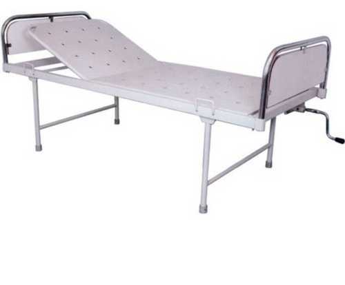 Stainless Steel White Hospital Semi Fowler Bed