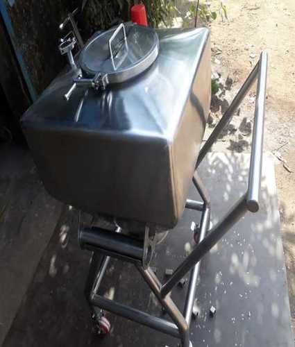 Metal Blender Bin For Pharmaceutical Use