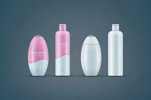 Pink Shampoo Plastic Pet Bottles 