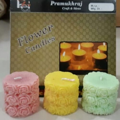 Shiny Look Colouring Candles