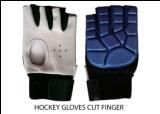 Custom Cut Finger Hockey Gloves, Length - 10-15 Inches