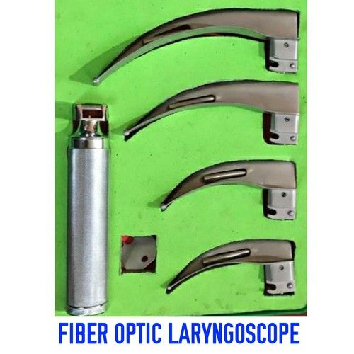 Fibre Optic Laryngoscope Mac Set