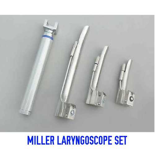 Laryngoscope Miller Conventional Set