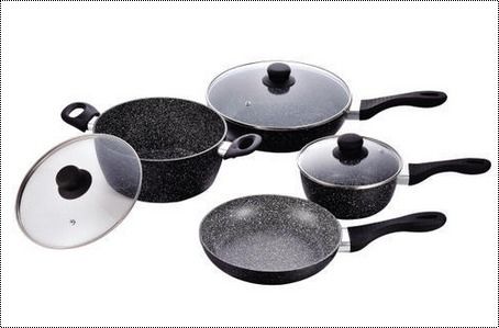 Marble Coated Cookware Sets