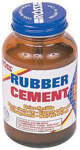 Gray Rubber Cement