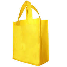 Yellow Colored Non Woven Bags 