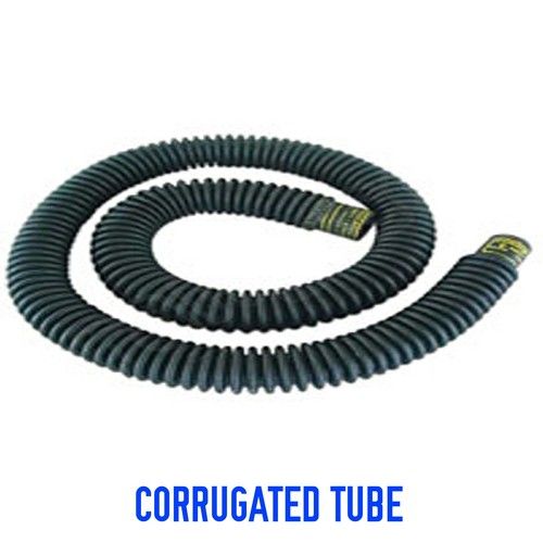 Black Rubber Corrugated Tube