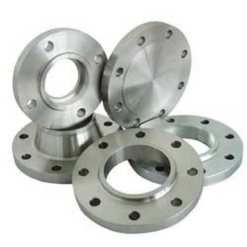 Mild Steel Round Flanges - 10-20 Inch Size, Polished Silver Finish | New Condition, Premium Quality