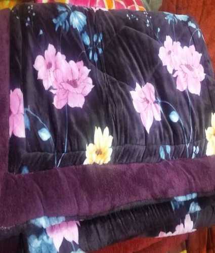 Multi Floral Color Winter Blanket