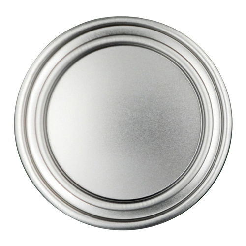 Penny Lever Lid - Round Tin, 158 mm Diameter, Polished Surface Finish, Corrosion Resistant Packaging Solution