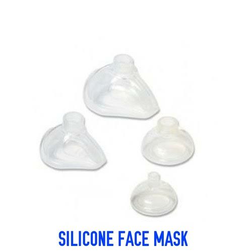 Rubber Silicon Transparent Face Mask