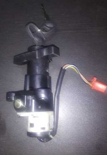 Black Two Wheeler Ignition Switch