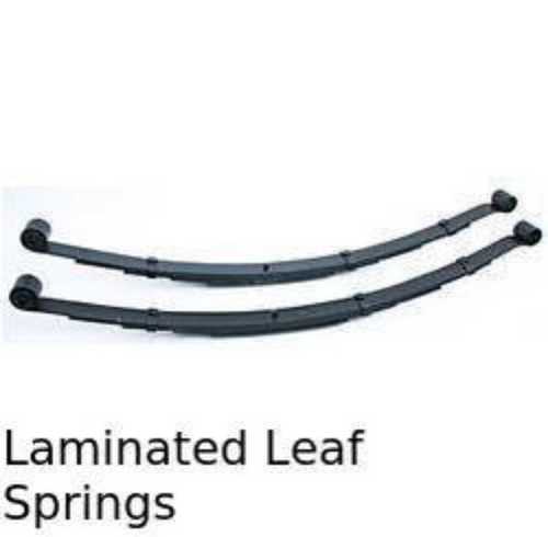 Black Industrial Laminated Leaf Spring 