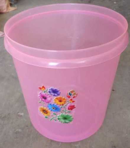 Pink Light Weight Plastic Bucket