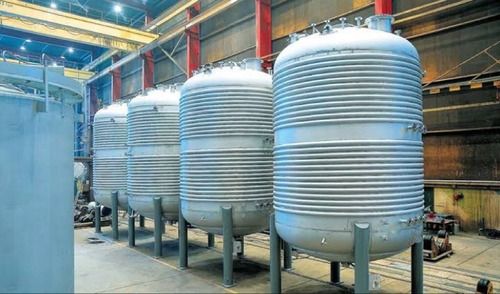 Stainless Steel Reactor Vessels - 500-10000L Capacity, Max Pressure 0-10 Bar | New SS316L-304L Grade Heavy-Duty Design