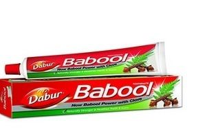 Dabur Babool Toothpaste - Herbal Neem Variant | Prevents Gum Swelling, Strengthens Teeth