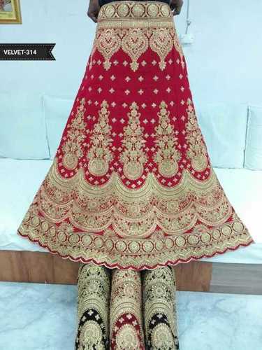 Ladies Multicolor Designer Lehenga Height: 2-3 Foot (Ft)