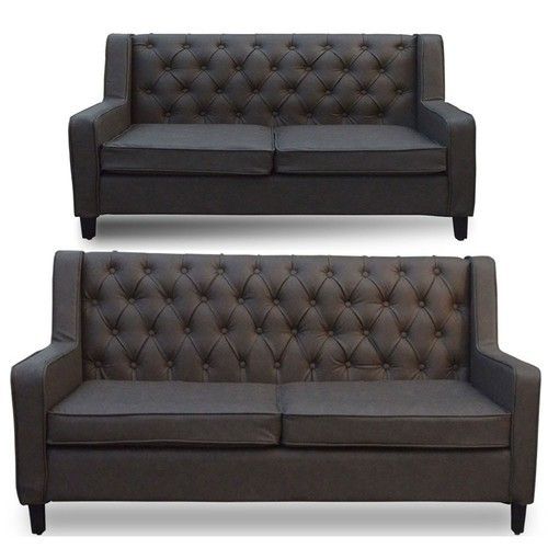 Leatherette Milano Sofa Set