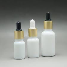 Opaque Glass Dropper Bottle - Stylish Alloy Design, Flawless Sealing, Convenient for Essential Oil Storage