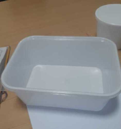 White Color PP container