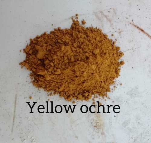 Powder Yellow Ochre Clay Minerals