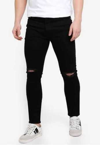 Branded Black Color Jeans For Mens