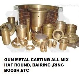 Durable Gun Metal Casting - New, Long Life Quality | High Performance, Simple Installation, Cost Effective