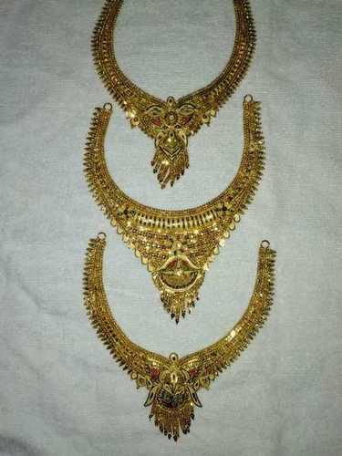 Gold Pendant Bridal Necklace Gender: Women