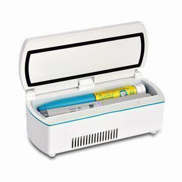 Smart Portable Insulin Cooler Box - Imported Refrigeration Technology, Intelligent Temperature Control with LED Display - Dual-Mode Temperature Switch