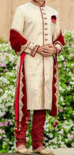 Men Wedding Full Sleeve Sherwani