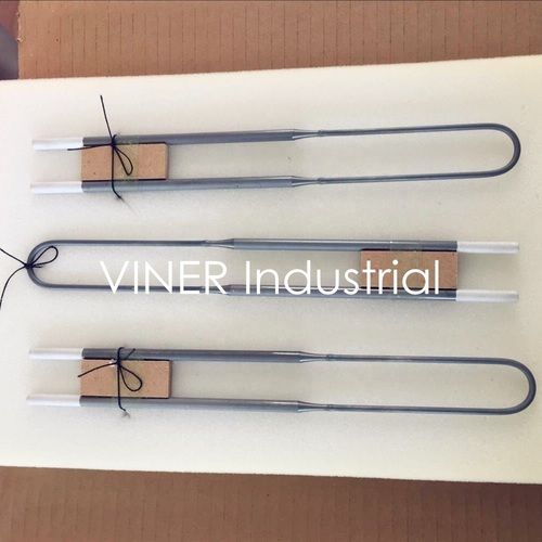 1800C U Shape Mosi2 Heating Elements For High Temperature Furnaces Warranty: 1 Year