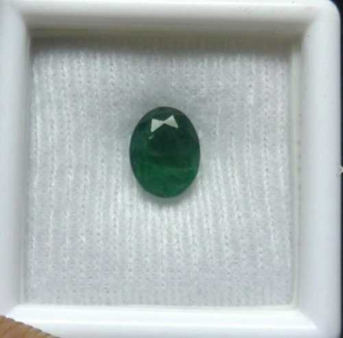Green Oval Emerald Stone